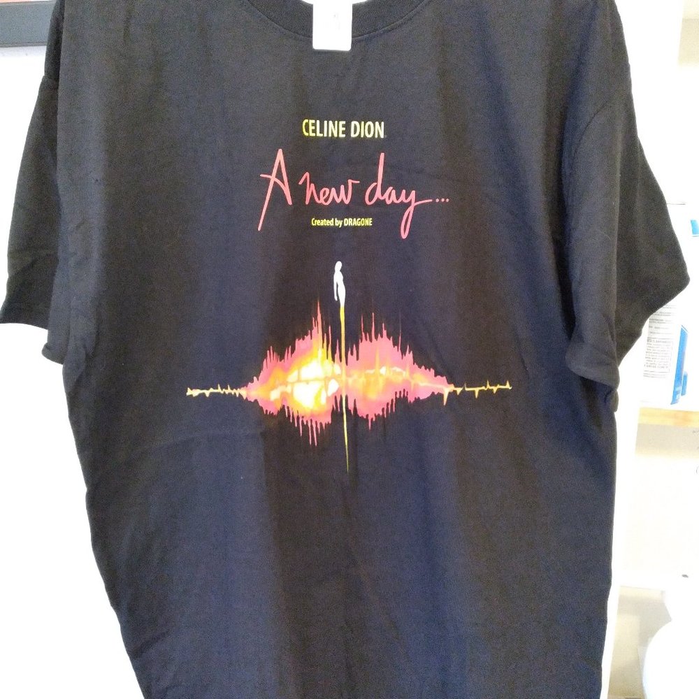 Vintage Celine Dion 2007 Concert TShirt